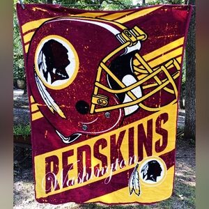 Washington Redskins fleece blanket/throw